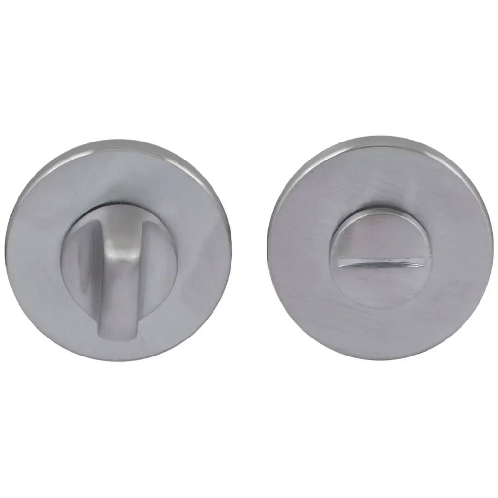 RDA WC cap Fiord R (6 mm) matte brushed chrome