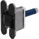 Concealed hinge with closer Anselmi AN 107 3D C40 black